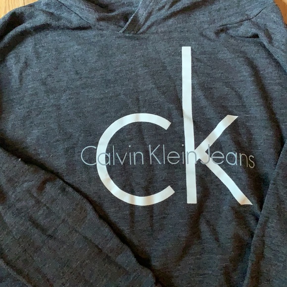 Calvin Klein Jeans Light Hooded Sweater - Picture 2 of 3